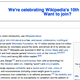 Illustration for article titled Wikipedia Celebrates 10 Years Today: Here Are Wikipedias First Entries